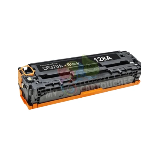 Toner HP CE320A Noir 128A: Color LaserJet Pro CP1525n, CM1415fn