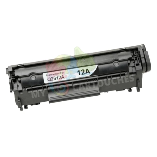 Toner HP 12A Q2612A Noir: LaserJet 1010, 1012, 1020