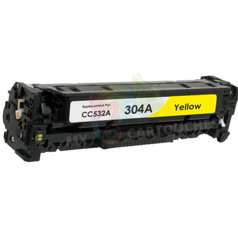 Toner HP 304A CC532A Jaune: CLJ CP2025dn, CM2320 NF MFP