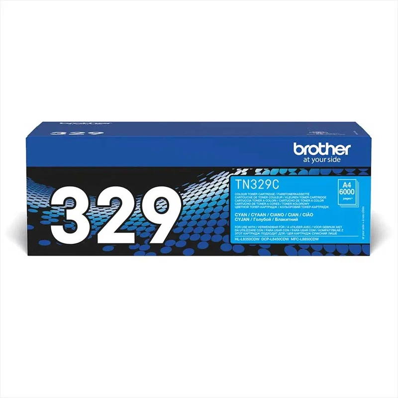 Cartouche de toner d'origine Brother cyan TN-329C