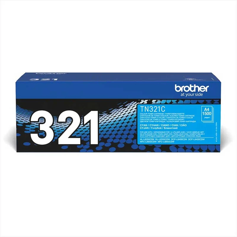 Cartouche de toner d'origine Brother cyan TN-321C