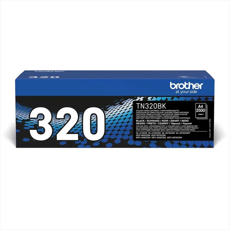 Cartouche de toner d'origine Brother noir TN-320BK