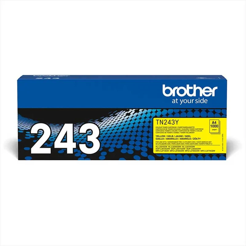 Cartouche de toner d'origine Brother jaune TN-243Y