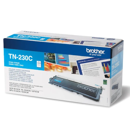 Cartouche de toner d'origine Brother cyan TN-230C