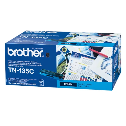 Cartouche de toner d'origine Brother cyan TN-135C