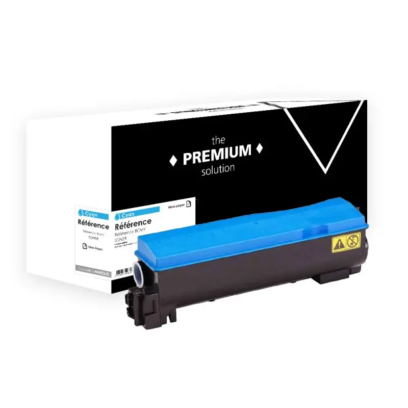 Kyocera Mita TK-560 Toner Cyan compatible équivalent à 1T02HNCEU0