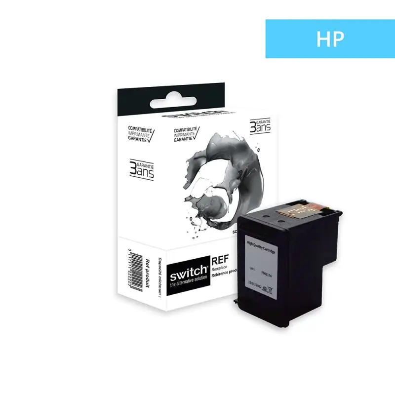 HP 901XL Cartouche Noir remanufacturé équivalent à CC654AE · Switch