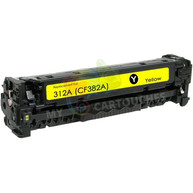 Toner HP 312A CF382A Jaune: CLJ Pro MFP M476dn, M476dw