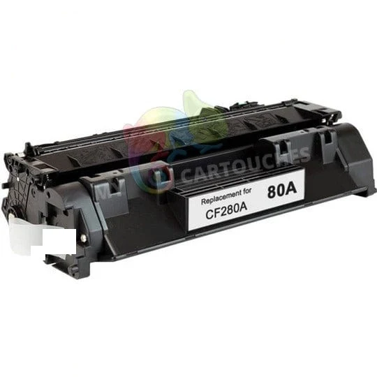 Toner HP 80A CF280A Noir: LaserJet Pro M401dn, MFP M425dn