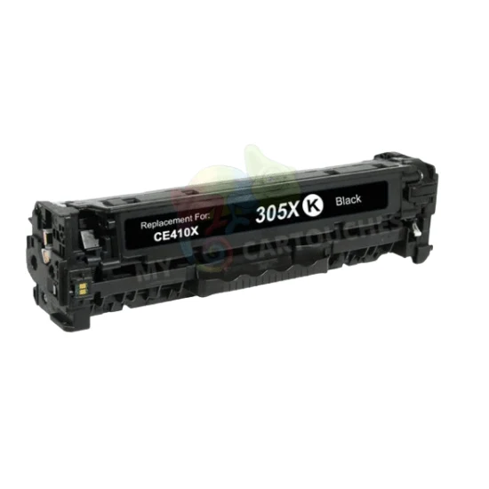 Toner HP 305X CE410X Noir: CLJ Pro M451dn, M475dw
