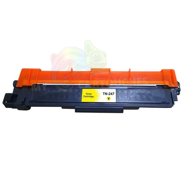 Toner Brother TN-247 Jaune Compatible — 2 300 pages — DCP-L3510CDW, HL-L3270CDW, MFC-L3770CDW