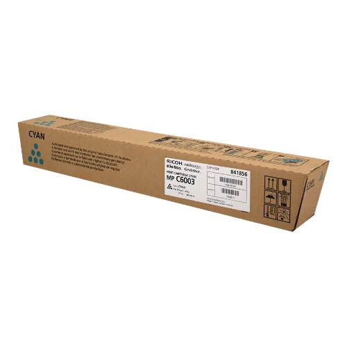 Cartouche de toner d'origine Ricoh MP C6003E cyan - 841856