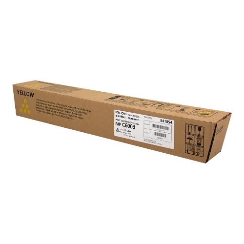 Cartouche de toner d'origine Ricoh MP C6003E jaune - 841854