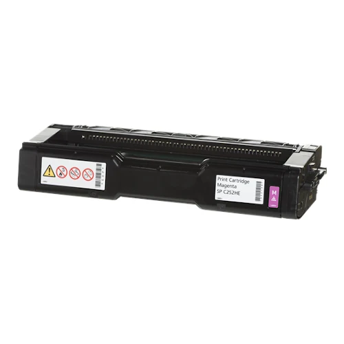 Cartouche de toner d'origine Ricoh SP C252 HE magenta - 407718