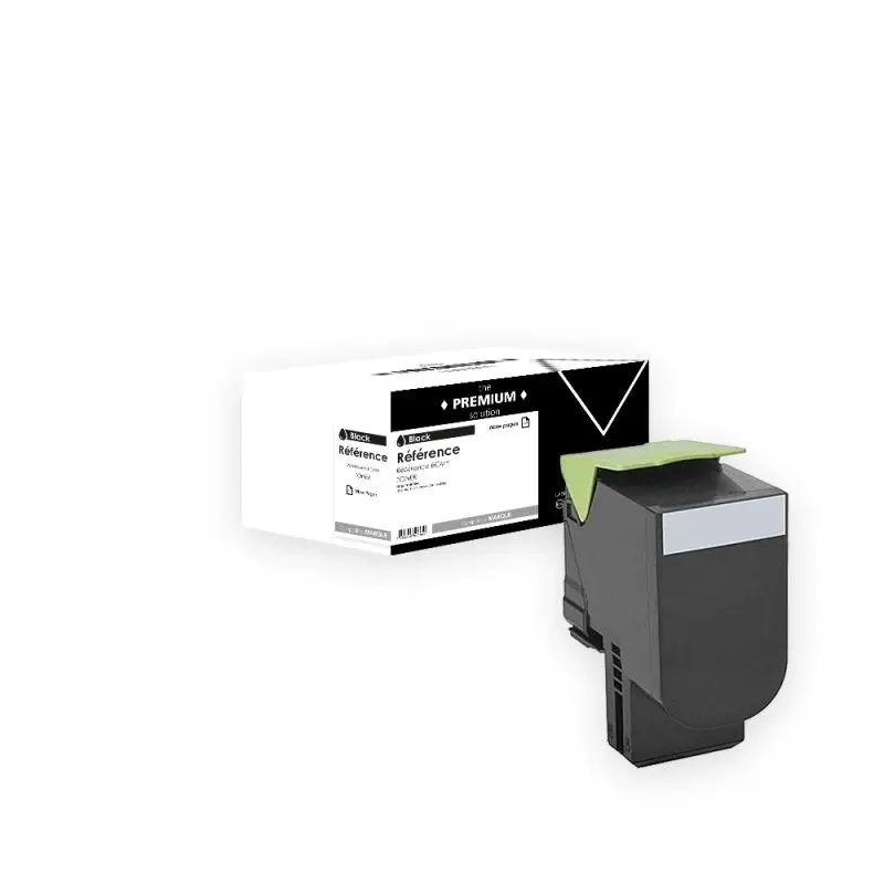Lexmark 75M2H Toner Noir compatible équivalent à 75M2HK0
