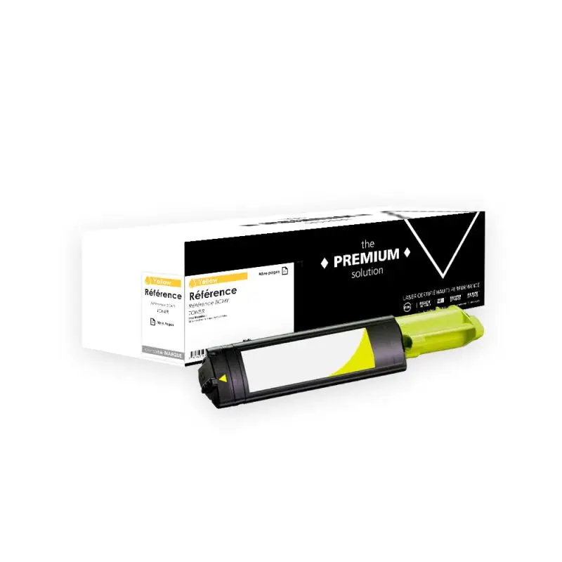 Epson C1100 Toner Jaune compatible équivalent à C13S050187