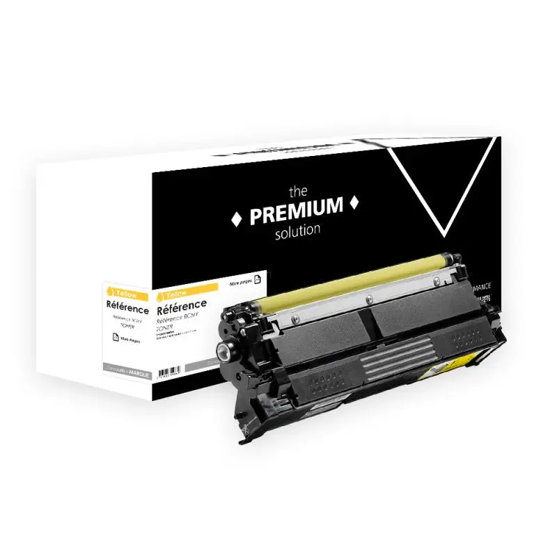 Brother TN-625 Toner Jaune compatible équivalent à TN625Y