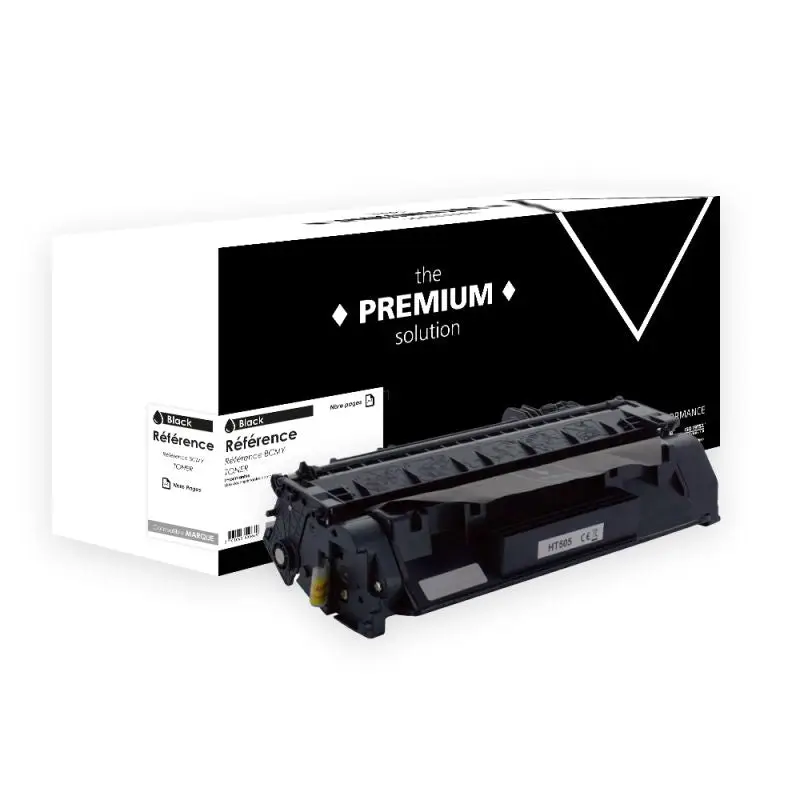 HP 05A Toner Noir remanufacturé équivalent à CE505A, CF280A