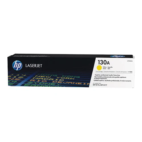 Cartouche de toner d'origine HP 130A jaune - CF352A