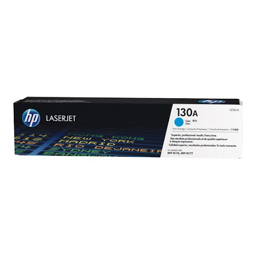 Cartouche de toner d'origine HP 130A cyan - CF351A