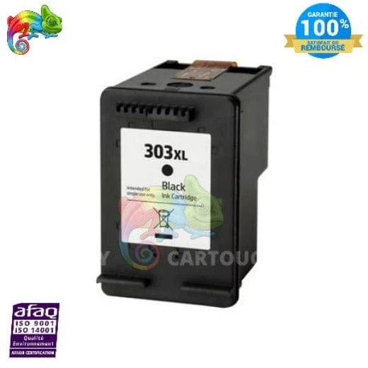Cartouche HP 303 XL Noir — DeskJet 1110, Envy 4520