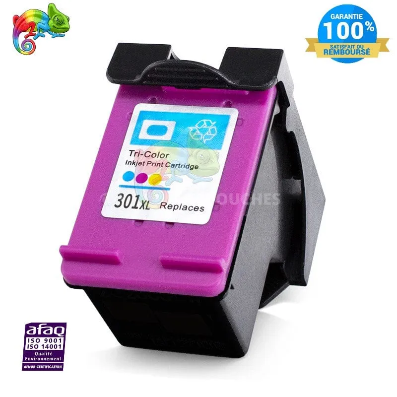 Cartouche HP 301 XL Couleur — DeskJet 1000, DeskJet 2000