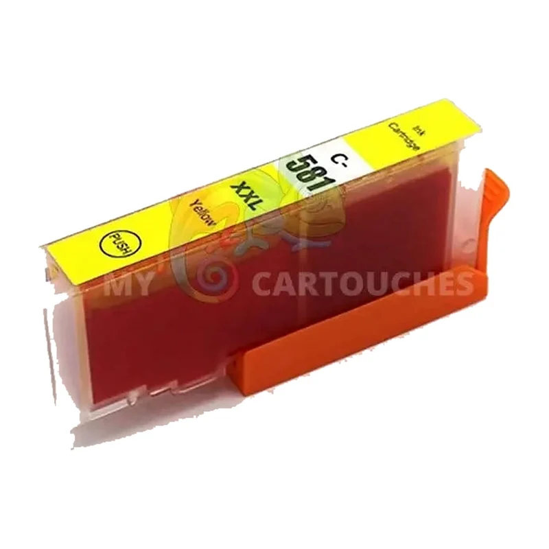 Cartouche Canon CLI-581 XL Jaune: PIXMA TS6150, TS8150, TR7550