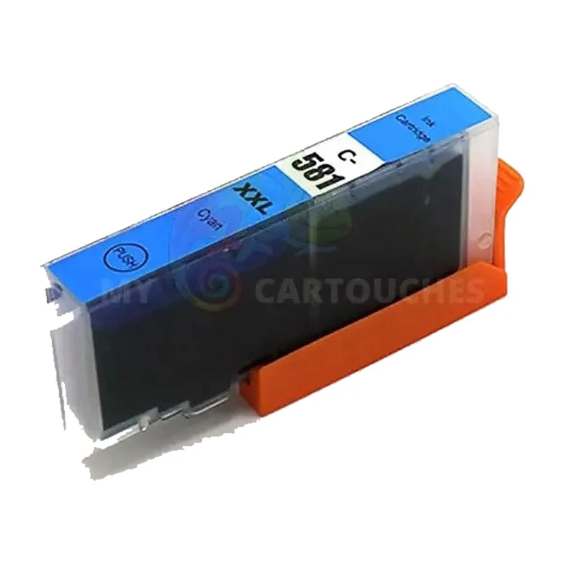 Cartouche Canon CLI-581 XL Cyan: PIXMA TS6150, TS8150, TR7550