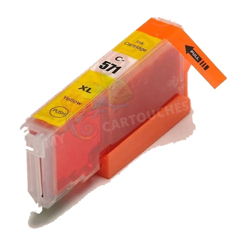 Cartouche Canon CLI-571 XL Jaune: PIXMA MG5750, TS5050