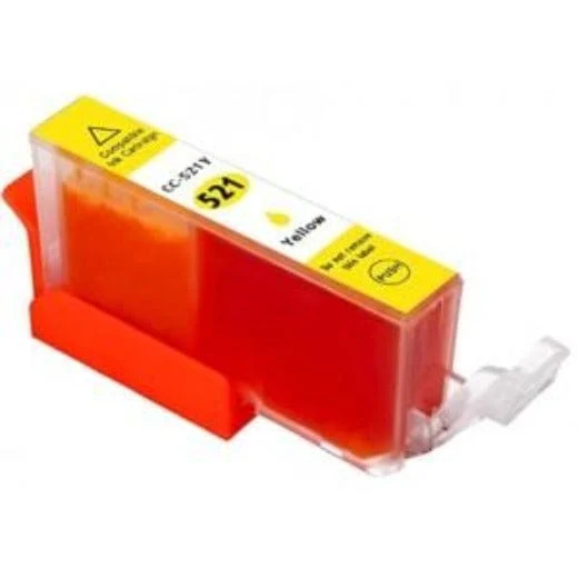 Cartouche Canon CLI-521 Jaune — PIXMA iP3600, iP4600, MP540