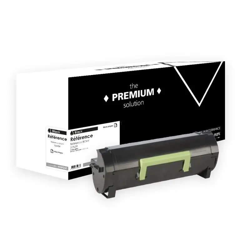Lexmark 582U Toner Noir compatible équivalent à 58D0UA0, 58D2U00