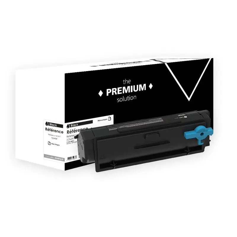 Lexmark 552 Toner Noir compatible équivalent à 55B2X0E