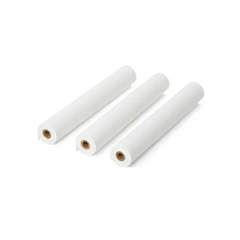 Pack x3 Rouleaux papier Thermique (210mm x 6m) - Blanc