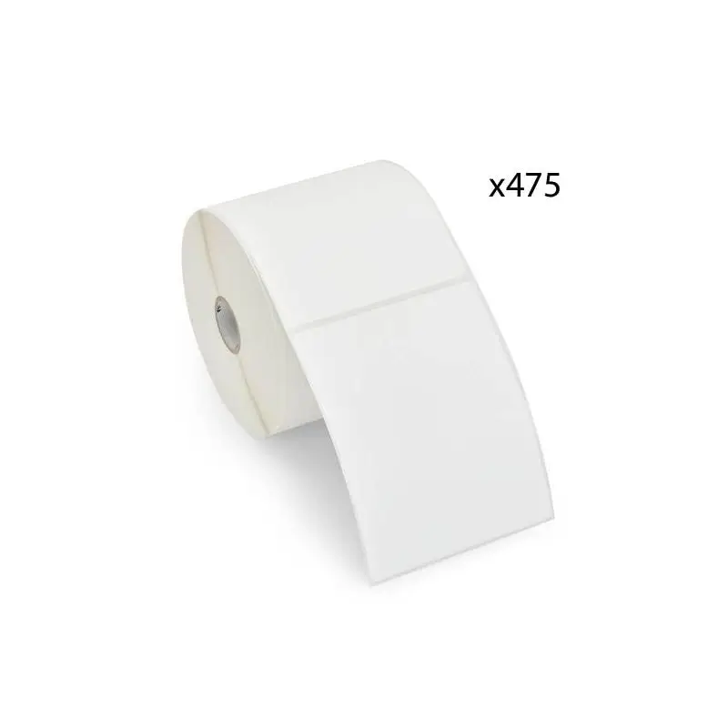 Rouleau étiquettes expédition 102x152mm x 475 - Noir sur Blanc