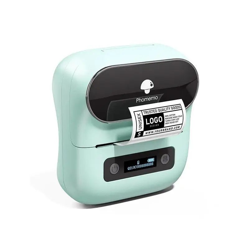 Phomemo - Mini imprimante thermique mobile M220 - Vert Clair