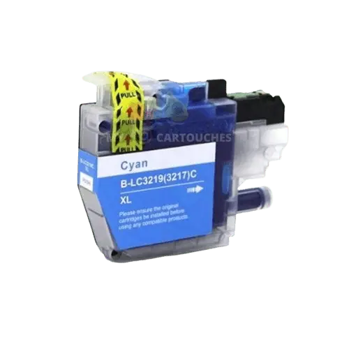 Cartouche Brother LC-3217/3219 XL Cyan — MFC-J5330DW, MFC-J6530DW