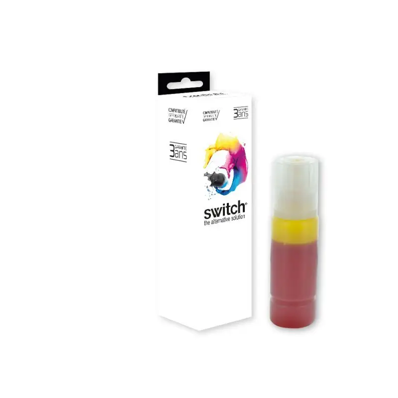 Epson 6644 Bouteille encre Jaune remanufacturé équivalent à C13T66444A, T6644 · Switch