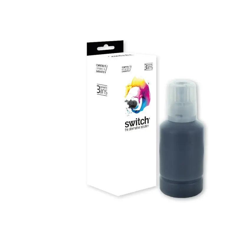 Canon GI-50 Bouteille encre Noir remanufacturé équivalent à 3386C001, 4529C001 · Switch
