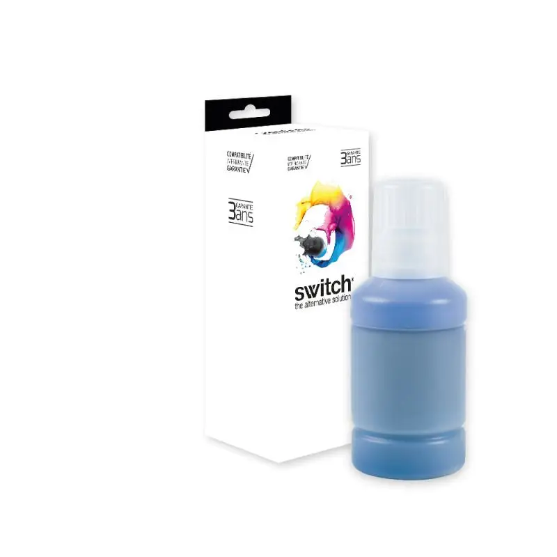 Canon 56 Bouteille encre Cyan remanufacturé équivalent à GI-56, 4430C001 · Switch