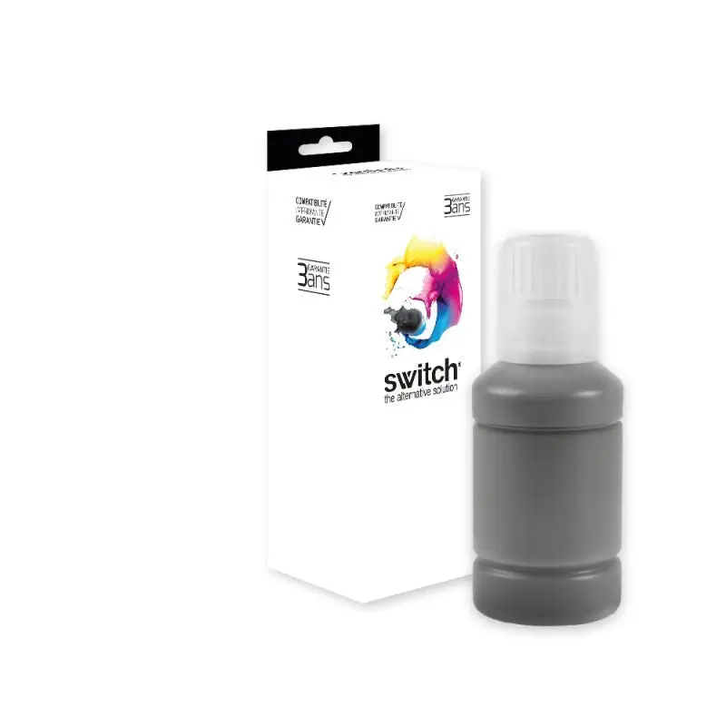 Canon 56 Bouteille encre Noir remanufacturé équivalent à GI-56, 4412C001 · Switch
