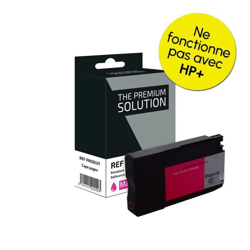 HP 937e Cartouche Magenta compatible équivalent à 4S6W7NE