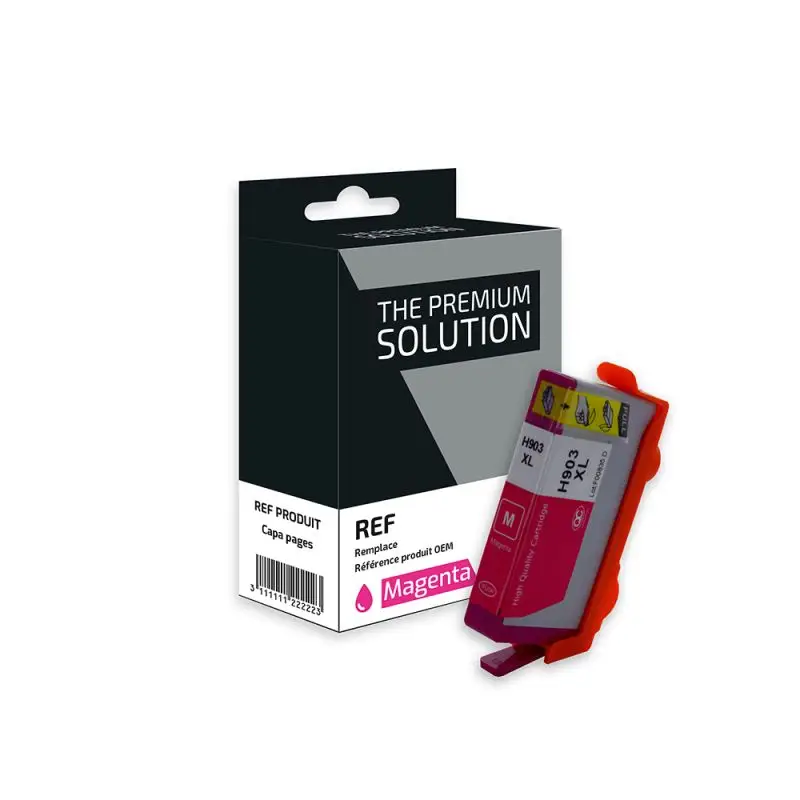 HP 903XL Cartouche Magenta remanufacturé équivalent à T6M07AE