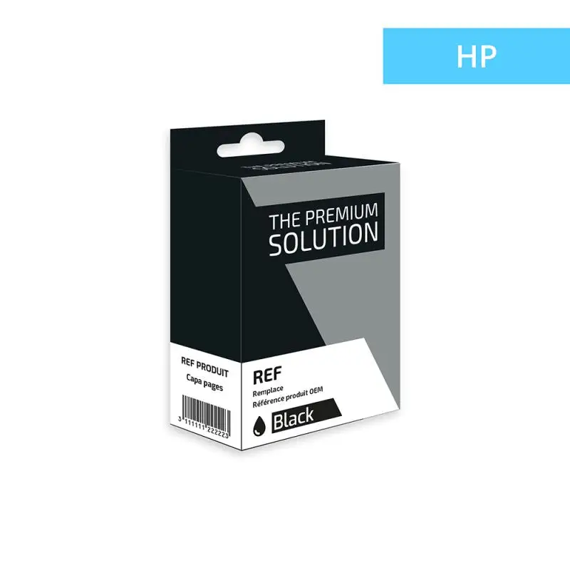 HP 62 Cartouche Noir remanufacturé équivalent à C2P04AE