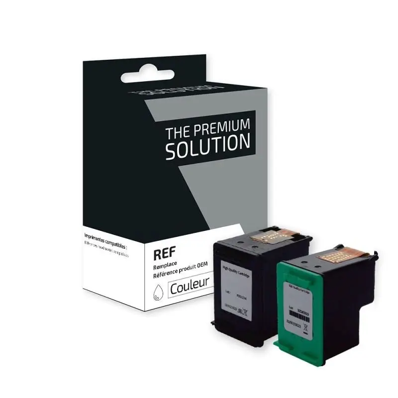HP 338/342 Cartouche Pack 4 Couleurs remanufacturé équivalent à C8765EE, C9361EE