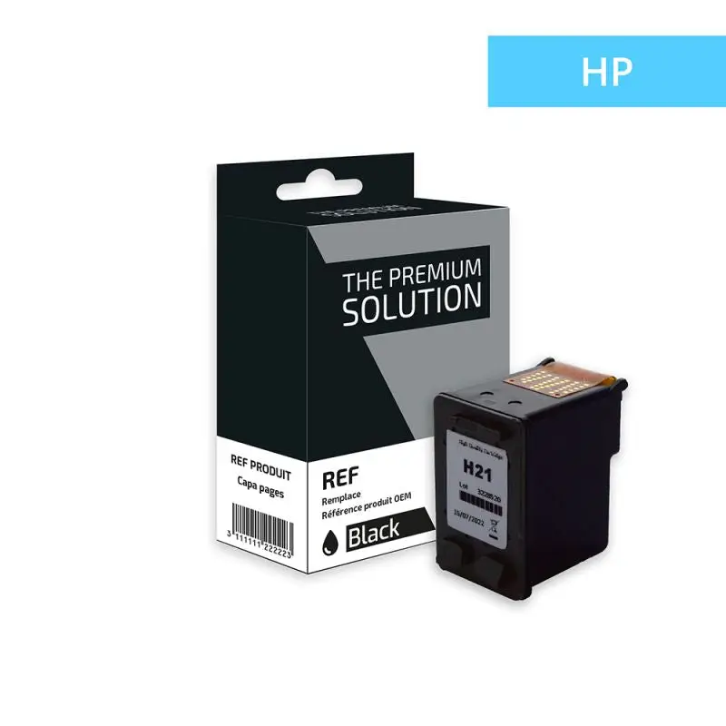 HP 21 Cartouche Noir remanufacturé équivalent à C9351CE