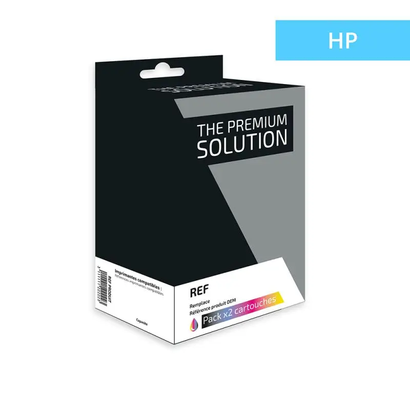 HP 15/78 Cartouche Pack 4 Couleurs remanufacturé équivalent à C6615, C6578