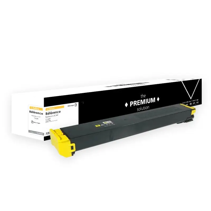 Sharp MX61GTYA Toner Jaune compatible