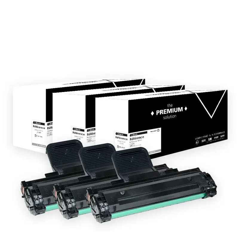 Samsung 1082 Toner Pack 3 Noir compatible équivalent à MLT-D1082SELS