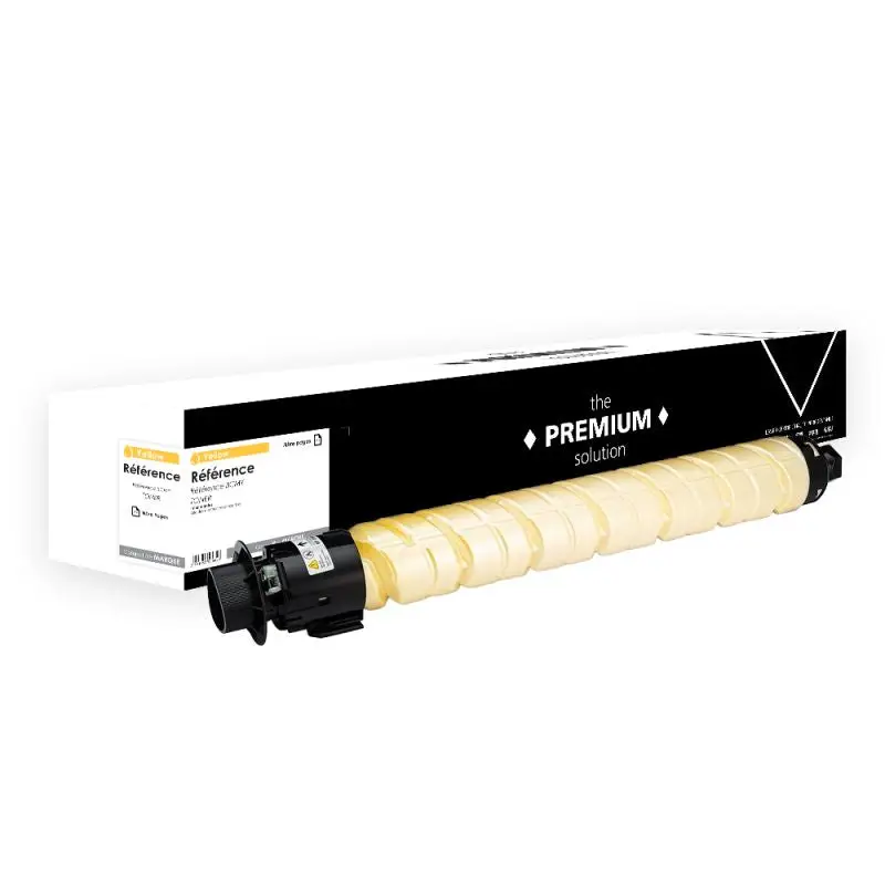 Ricoh 842256, 842252 Toner Jaune compatible équivalent à 842256, 842252