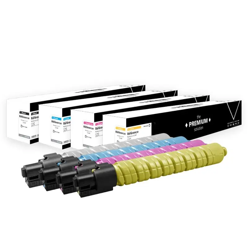 Ricoh MPC2551E Toner Pack 4 Couleurs compatible équivalent à 841504, 841505, 841506